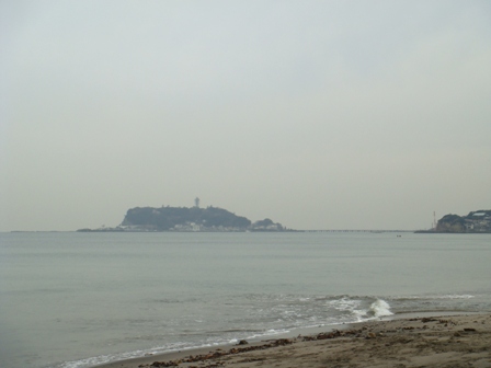 七里ガ浜から江ノ島