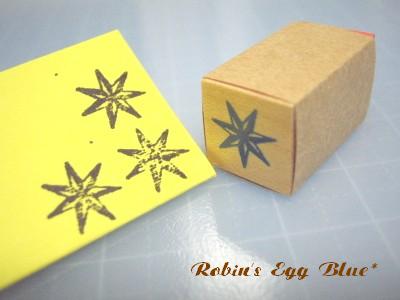 星のスタンプ。.・：☆