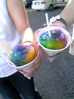 レインボーアイス。