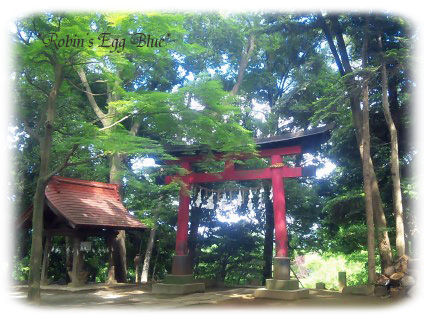 * 神社の入り口 *