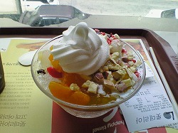 韓国風カキ氷　パッビンス