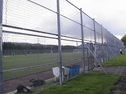 質素な作りの全南ドラゴンズ練習場