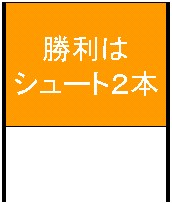 シュート2本