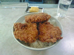 栄寿亭の和風かつ丼