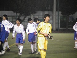 ナイスセーブの北村君