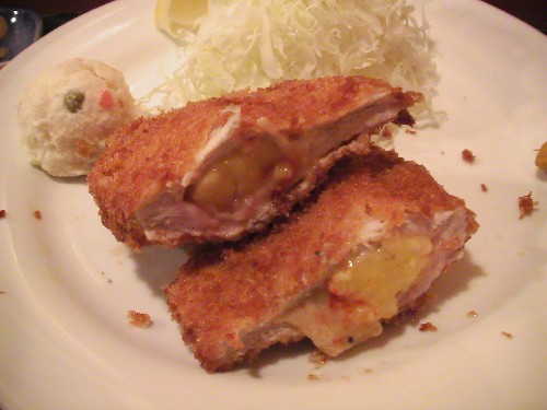 夢カスタードちーずかつ（辛口）定食