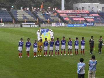 選手のバックには、超清水さんたち