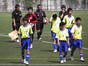 GKの近藤海君はいいプレイ