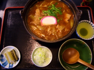 味噌煮込みうどん