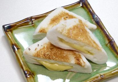 チーズはんぺんを焼いてみた