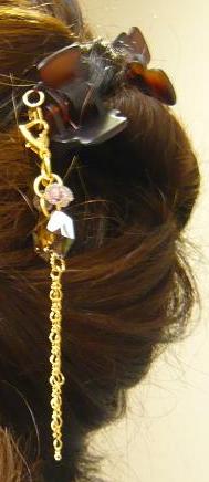 ピロマサさんから頂いたチャームの着画（アップ）