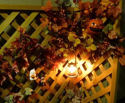 カボチャランプ（点灯）