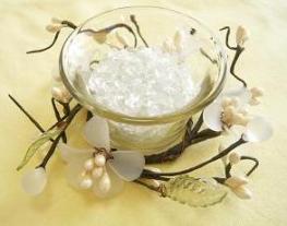 １００均のキャンドルホルダーに入れて