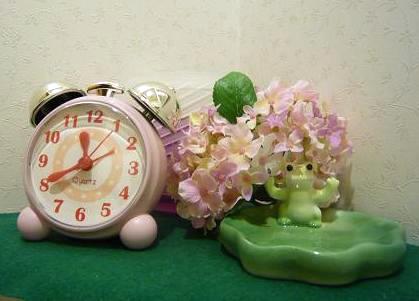 トイレも紫陽花と蛙ちゃん