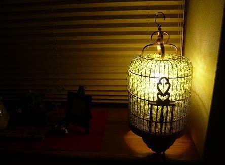 バンブービーズ鳥かごランプ S／ＬＥＤ電球色３