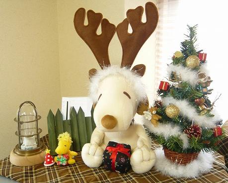 テレビボード上／クリスマス
