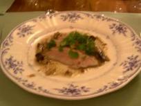 メテオ／夕食（鴨のマリネ）