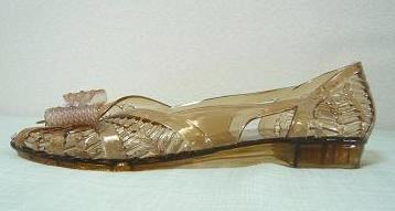 リボンラバーシューズ（サイド）