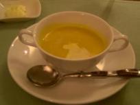 メテオ／夕食（カボチャのスープ）