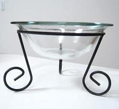 100均のグラスボールスタンド／サイド