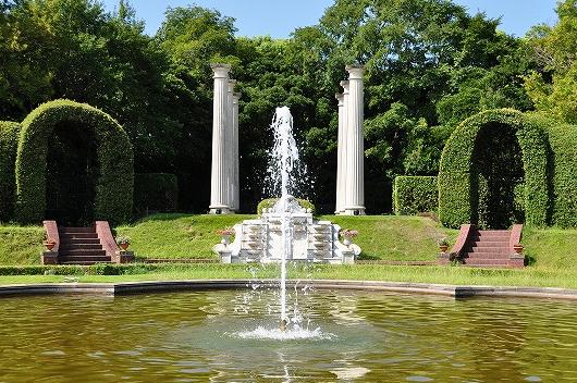 パレス　ハウステンボス／オランダ・バロック庭園の噴水