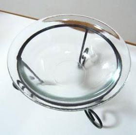 100均のグラスボールスタンド／上