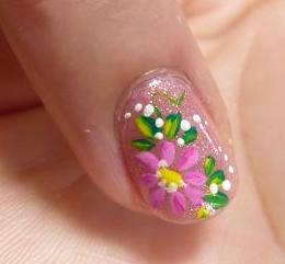 無料ネイルアート／右手