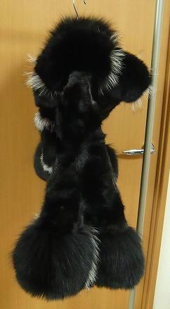 トリミング部分のフワフワ感がいい感じです