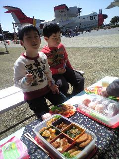 航空博物館　お弁当.JPG