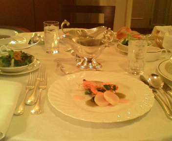 帝国ホテルディナー