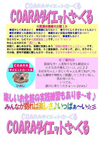 こあらダイエットさ～くる.JPG