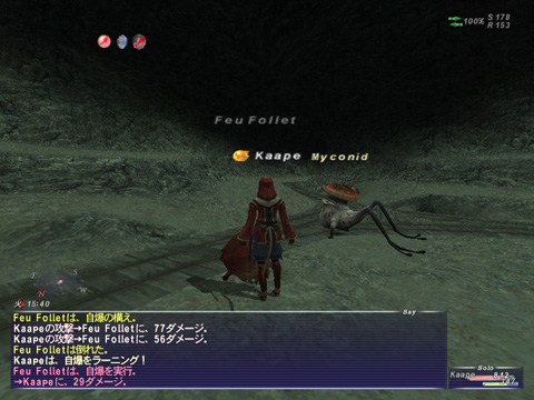 自爆、ラーニング