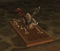 ファヴニルの像