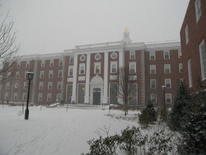 Snow in Baker
