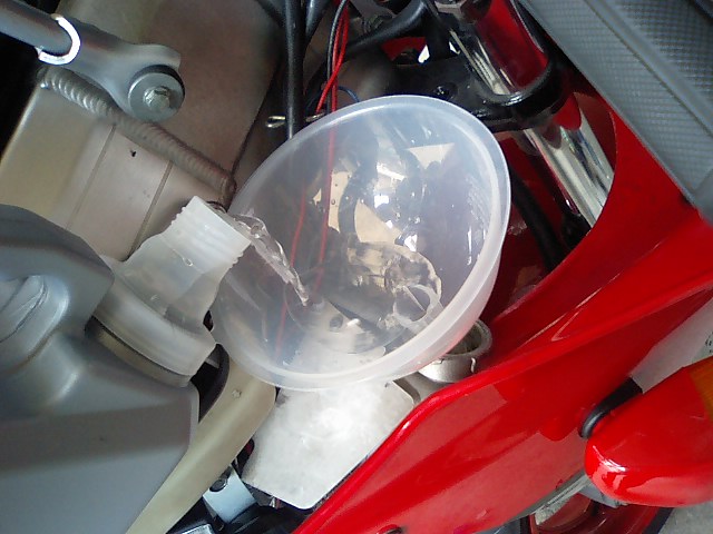 クーラント交換