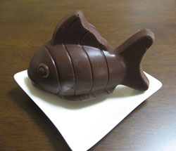 サプライズなお魚チョコ