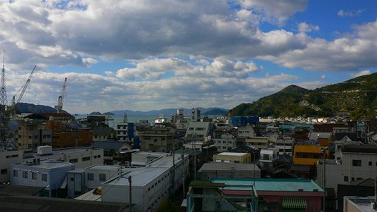 八幡浜の風景