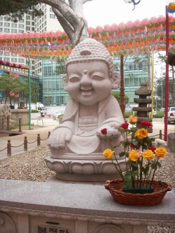 曹渓寺（チョゲサ）のユニークな仏像