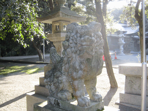 志式　狛犬　