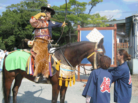 香椎宮　流鏑馬