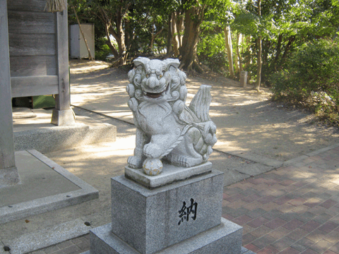 高松神社　獅子