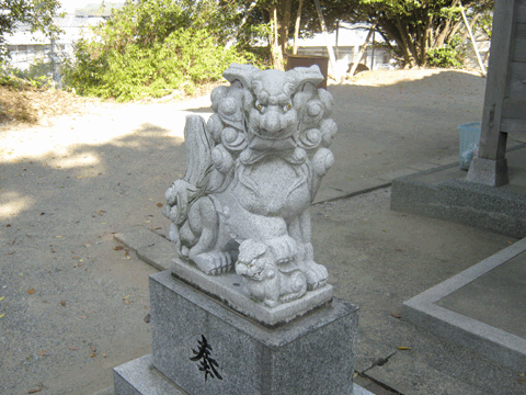 高松神社　狛犬