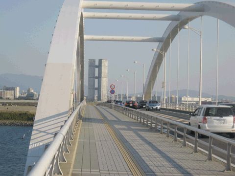 アイランドシティ　海ノ中道大橋