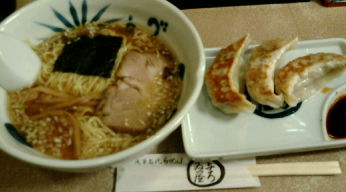 2009-01-06ラーメンと餃子