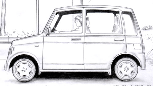 簡単 車 イラスト 横 Kuruma