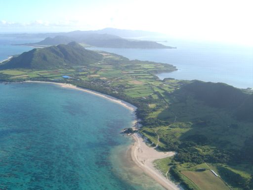 高度３００ｍのまま沖へ