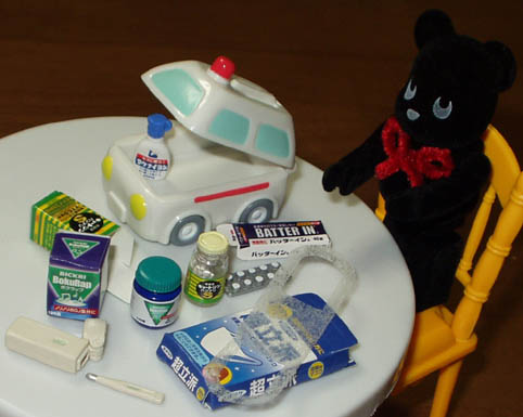 我が家の救急箱