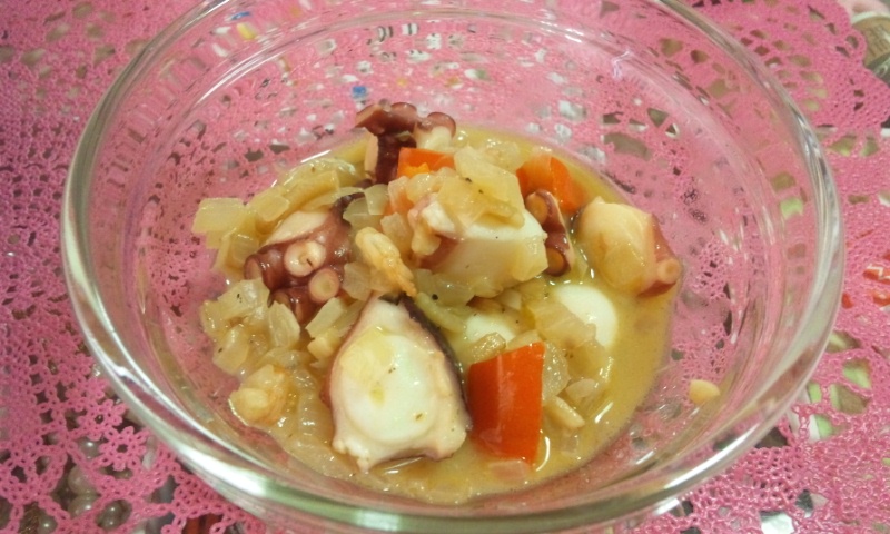 たことえびのレモンマリネ