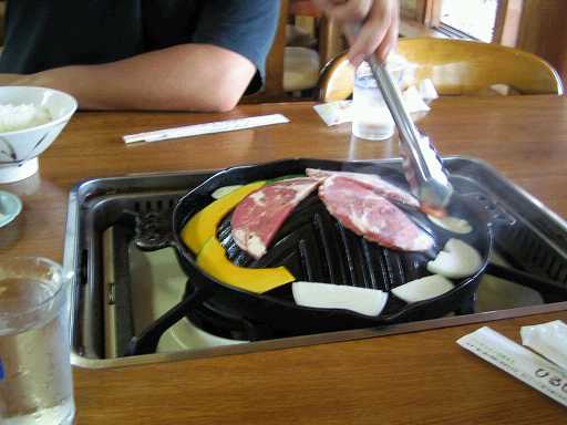 蒜山のジンギスカン2