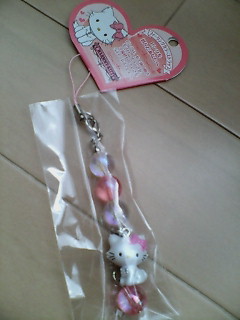 ★チャーミーキティ★ピンクストラップ★